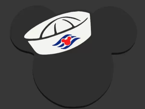 Cruise Hat Mickey Headby Disprinterguy