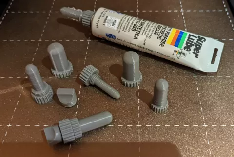 LM8UU and LM10UU Lube Nozzle for Superlube