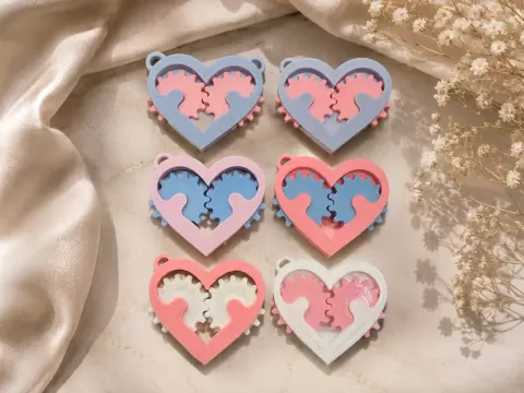 Heart Keychain