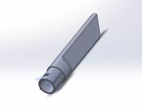Corner vacuum cleaner