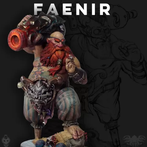 Faenir, Dwarf Gunner by Abyssoul