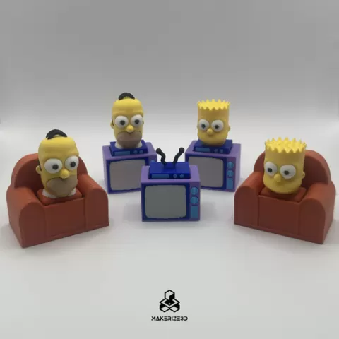 Bart & Homer Clickers