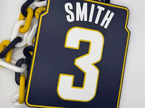 BRADEN SMITH INDIANA PACERS HYPE CHAIN