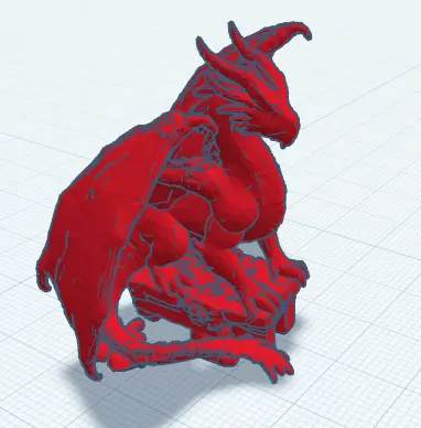 Ancient red dragon from DND