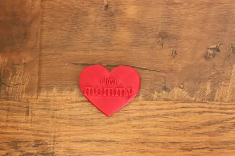 I love mom heart