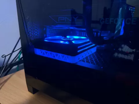 140mm PC Fan Spacer QX140 Corsair Fan in 4000D, 4000X case