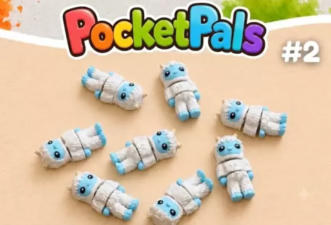 PocketPals #2 Yetiby PocketPals3D