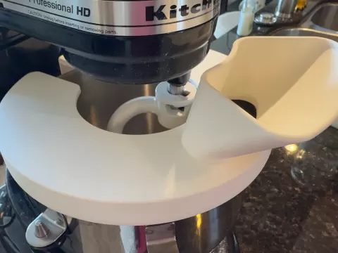 5qt Professional KitchenAid mixer shield & funnel