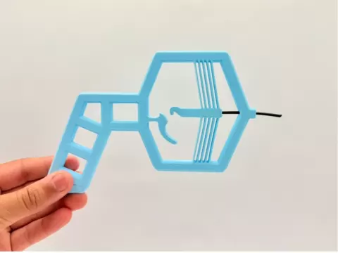Filament Gun Compliant Mechanism (Print In Place)