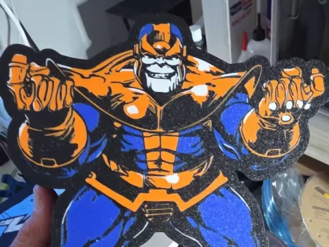 Thanos Infinity Guantlet Lightbox