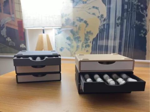 Stackable Test Tube Storage Drawer