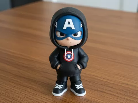 Captain America Urban Figure | Marvel
