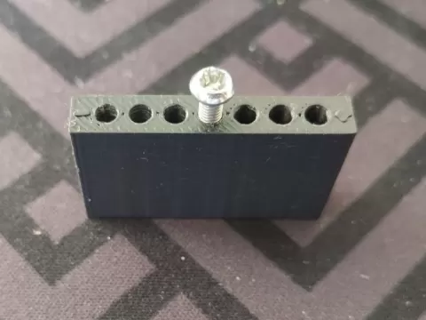 M3 bolt tolerance test