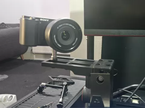 Camera mount for Aluminium profile Sim rig (no tools)