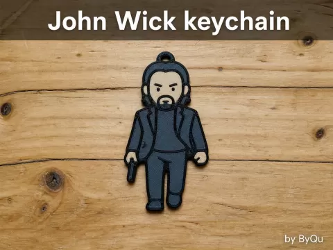 John Wick Keychain