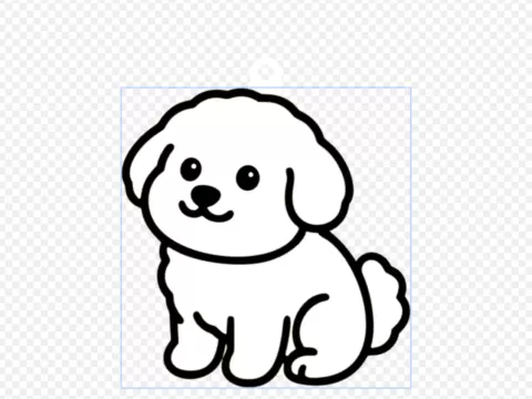 Llavero caniche
