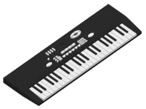 Piano for decoration