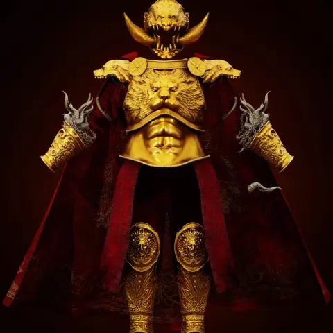 ULTIMATE PROMISED CONSORT RADAHN FULL ARMOR AND HELMET PACK life size cosplay - Elden Ring Fan Art by Abyss Art Studio