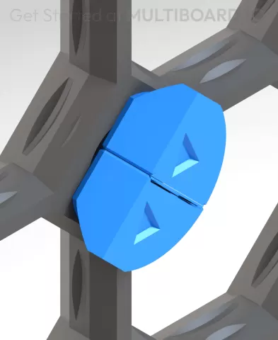 Bottom Right - Small Thread - Half Fix Point (Folded)
