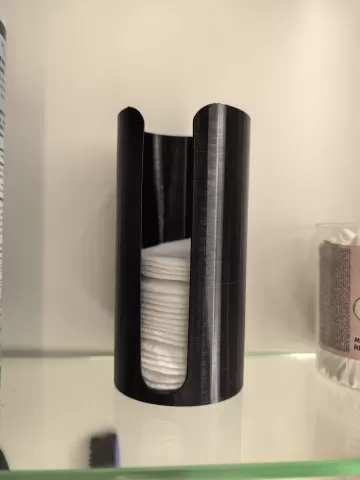 Cotton disk holder Elegance