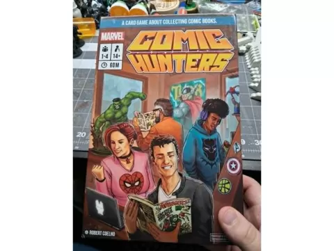 Comic Hunter Board Game Insert