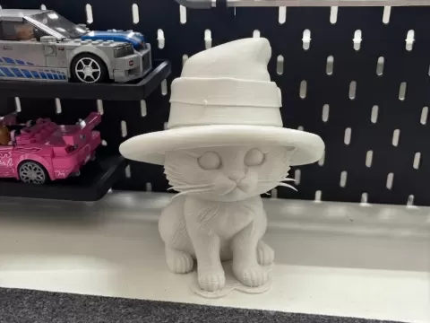 Cute Kitten in a Fedora 😺🎩
