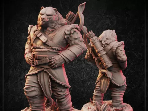 Bearfolk Rangerby M3DM