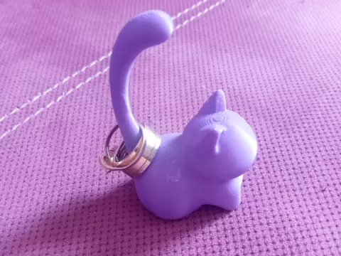 🐱💍 Elegant Modern Cat Ring Holder