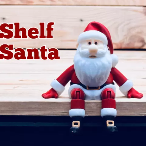 Shelf Santa by ENIQUE3D