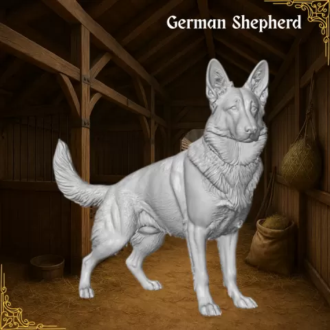 German Shepherd v.2 by Liwar Game