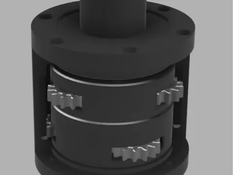 14:1 High torque - High Load Planetary Gearbox