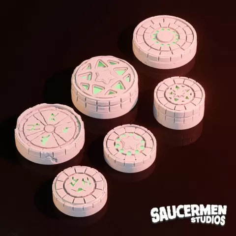 VoidLink Objective Markers – Fantasy theme with LED Integration by Saucermen Studios