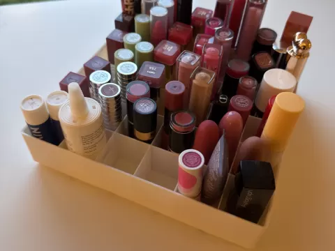 Gridfinity 5x5 Lipstick holder bin