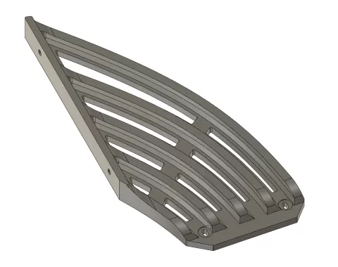 Replacement Frame Brace for Silver or Black PSU - Prusa Mk3, Mk3S/S+, and Mk4 - 3 variations