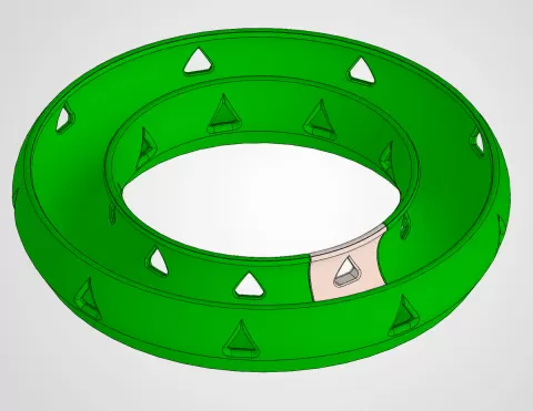 Cat Infinite Loop. Not a print in place! :)