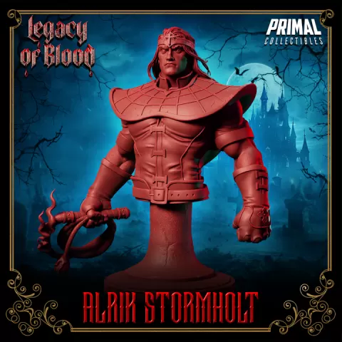 Human - Alrik Stormholt - Bust - September 2025 - Legacy of Blood by PRIMAL Collectibles