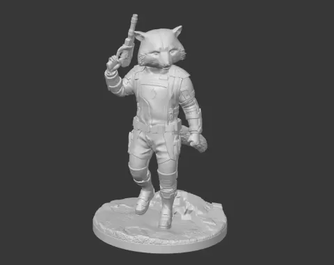 rocket-raccoon.stl