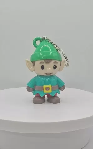 Christmas Elf Keychain
