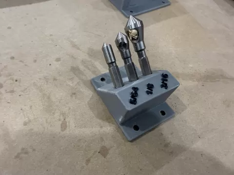 Wall holder for HF WARRIOR Countersink and Debur