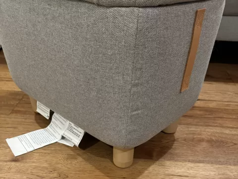 IKEA OSKARSHAMN feet extender