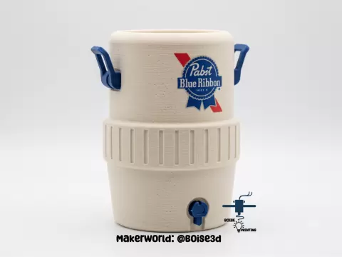 Pabst Blue Ribbon – Igloo Cooler Koozie