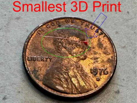 Smallest 3D Print Possible