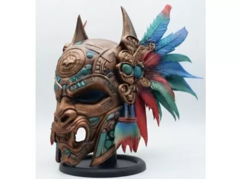 BATMAN AZTEC HELMET
