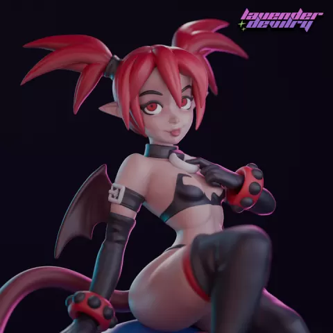 Devilishly Ambitious Demon Attendant Etna by Lavender Devilry
