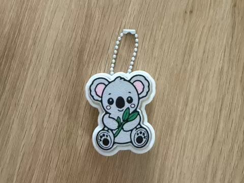 Koala Clicker fidget toy Keychain