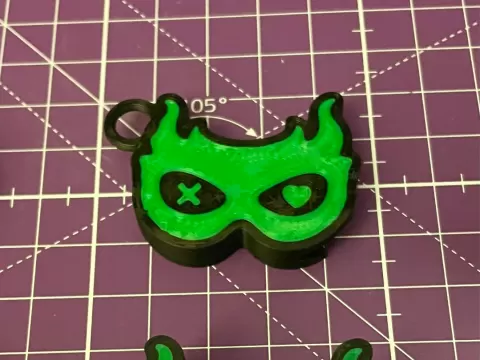 Dark Romance 2 can assist keychain & straw topper