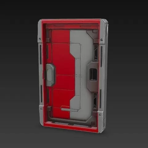 Puerta Sci-Fi