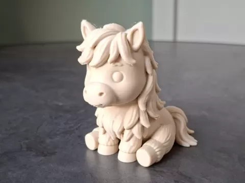 Cute Pony – Adorable Farm Figurine