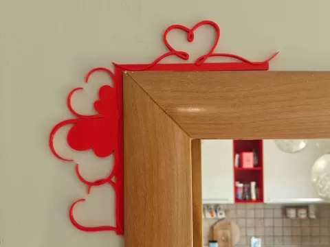 elegant hearts door corner