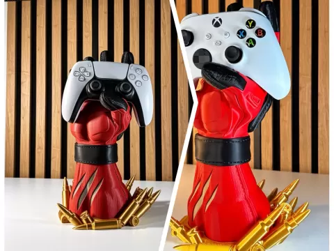 Universal Controller Stand - Inspired by Deadpool